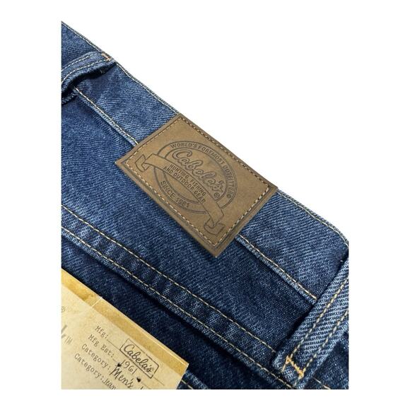 NWT Cabela’s Roughneck Traditional Fit Denim Jeans 32X36 Classic Western Cowboy - Picture 7 of 9